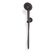 Wellness 3 Function Handshower Set in Brushed Black Chrome