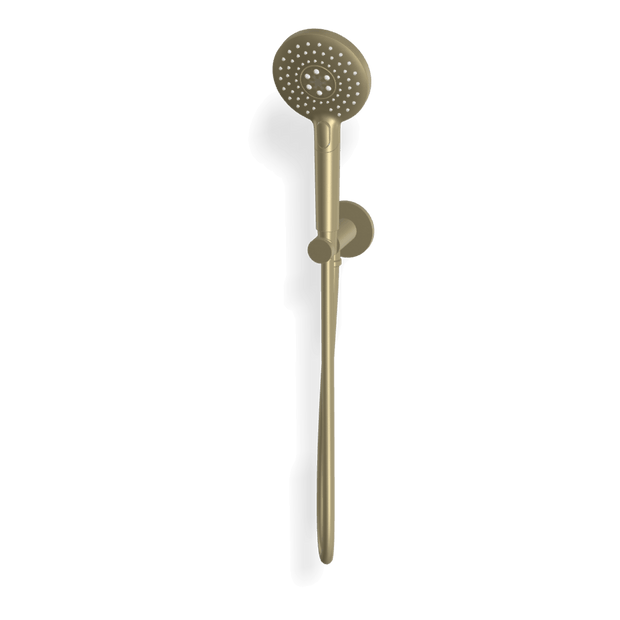 Wellness 3 Function Handshower Set in Brushed Champagne