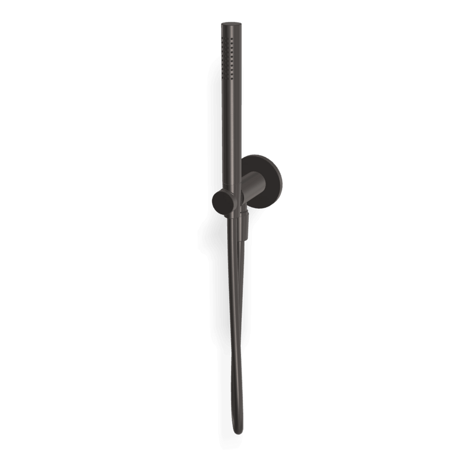 Wellness Cigar Handshower Set in Brushed Black Chrome