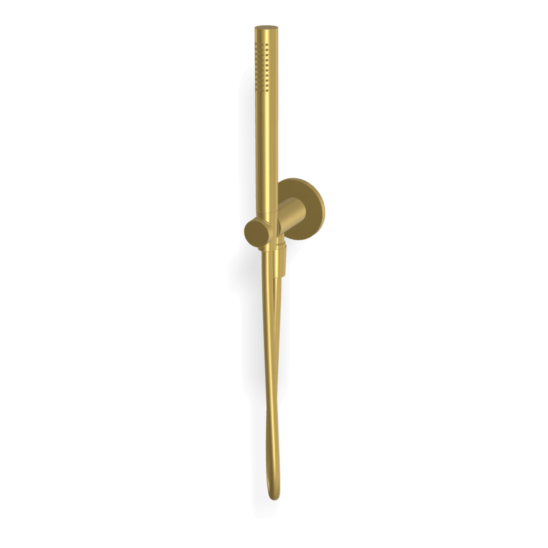 Wellness Cigar Handshower Set in Brushed Gold
