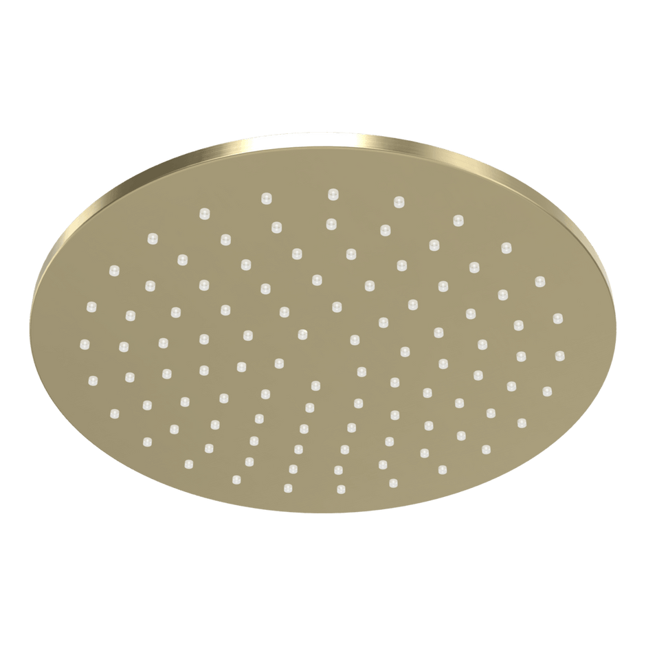 Wellness 250mm Showerhead in Brushed Champagne