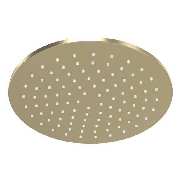 Wellness 250mm Showerhead in Brushed Champagne