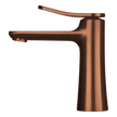 Flo Basin Mixer in Brushed Amber Bronze