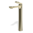 Flo High Basin Mixer in Champagne