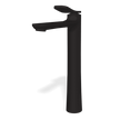 Flo High Basin Mixer in Matt Black