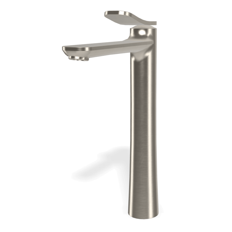 Flo High Basin Mixer in Brushed Nickel