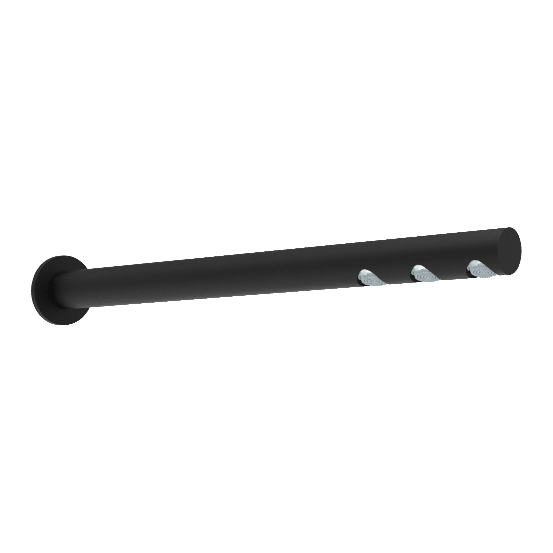 Wellness Still Showerhead in Matt Black