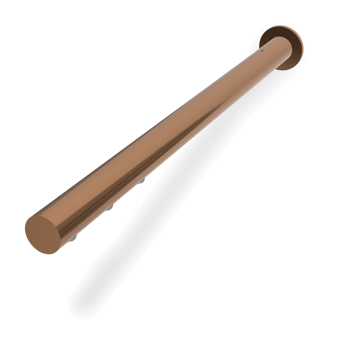 Wellness Still Showerhead in Amber Bronze