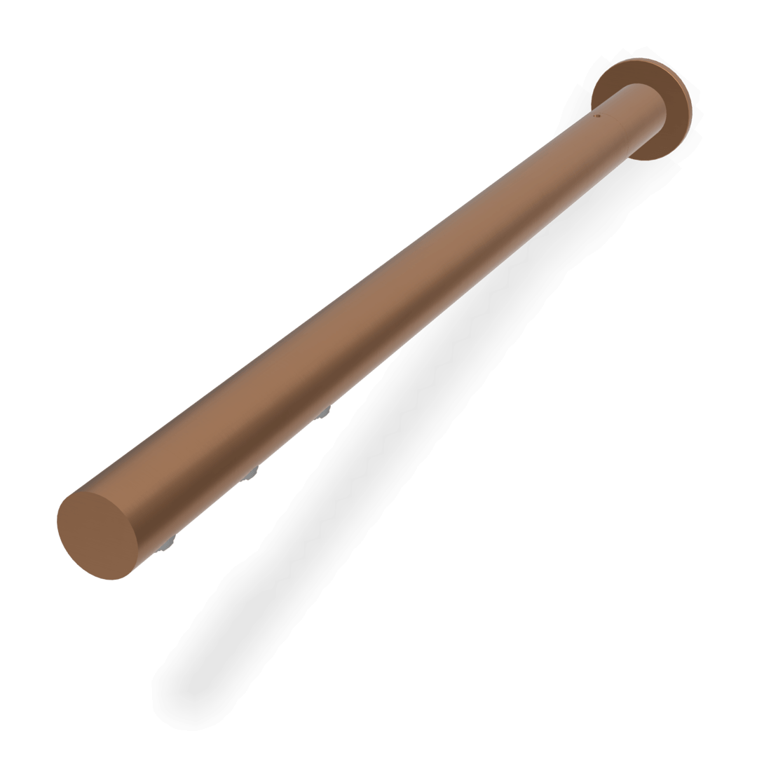 Wellness Still Showerhead in Brushed Amber Bronze