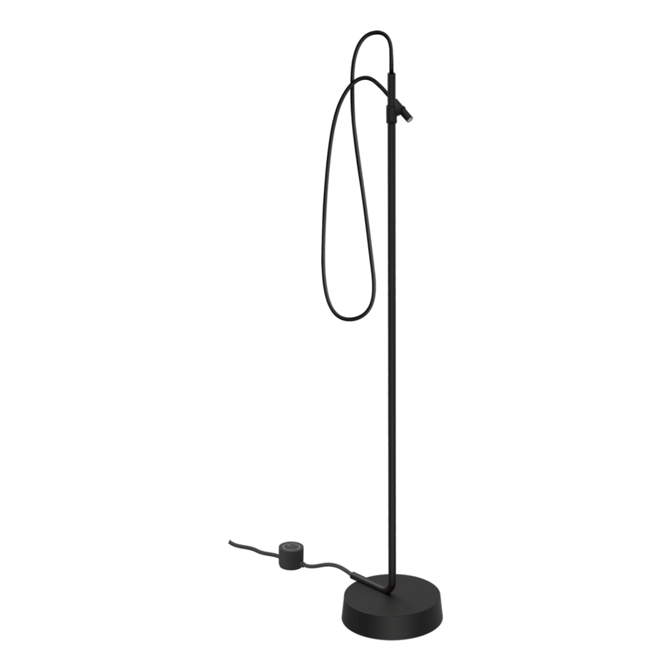 Outdoor Ingiro 316 Freestanding Adjustable Shower in Matt Black
