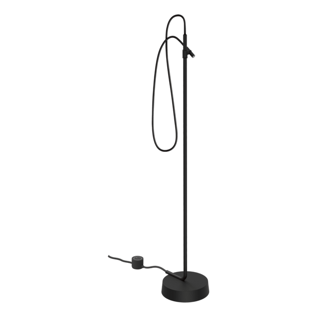 Outdoor Ingiro 316 Freestanding Adjustable Shower in Matt Black