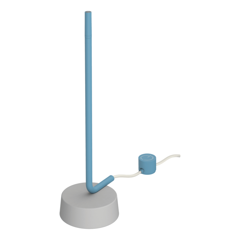 Outdoor Ingiro 316 Freestanding Fixed Shower in Indigo Blue