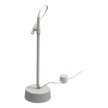 Outdoor Ingiro 316 Freestanding Adjustable Shower in Glossy Ivory White