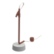 Outdoor Ingiro 316 Freestanding Adjustable Shower in Burgundy Red