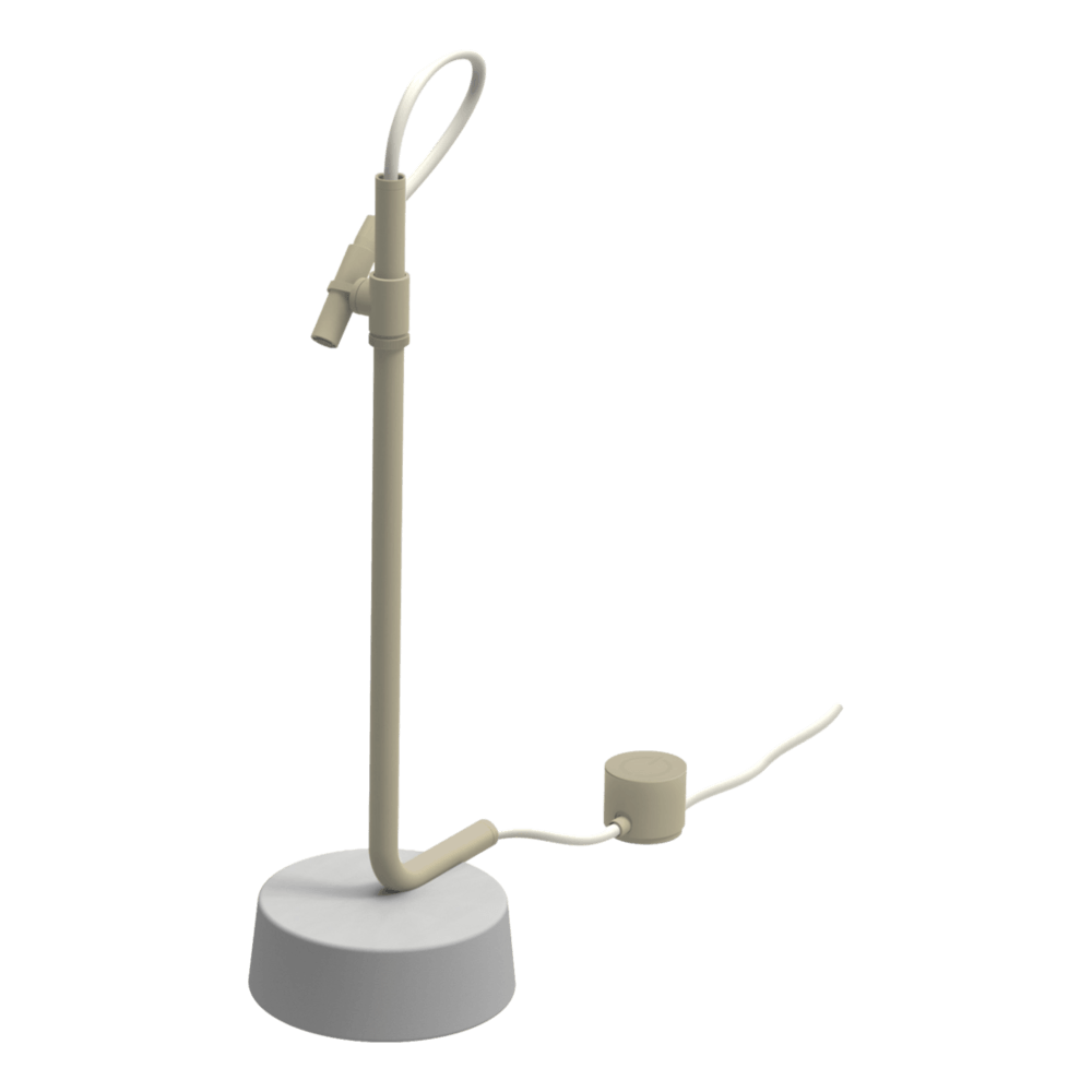 Outdoor Ingiro 316 Freestanding Adjustable Shower in Sand Grey