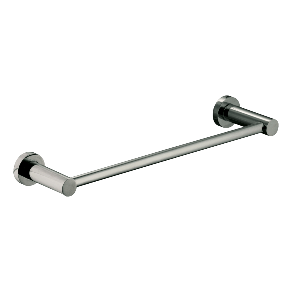Rotola 40cm Towel Rail in Black Chrome