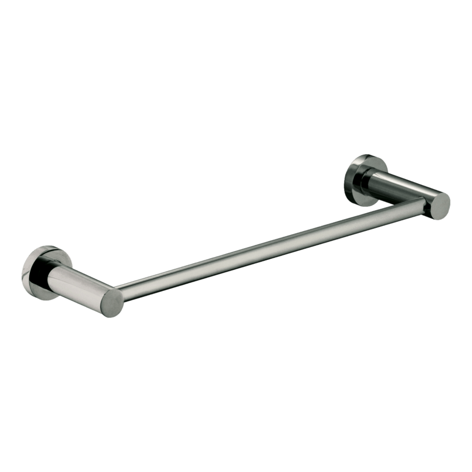 Rotola 40cm Towel Rail in Black Chrome