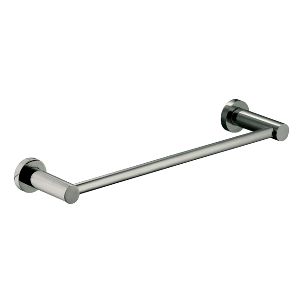 Rotola 40cm Towel Rail in Black Chrome