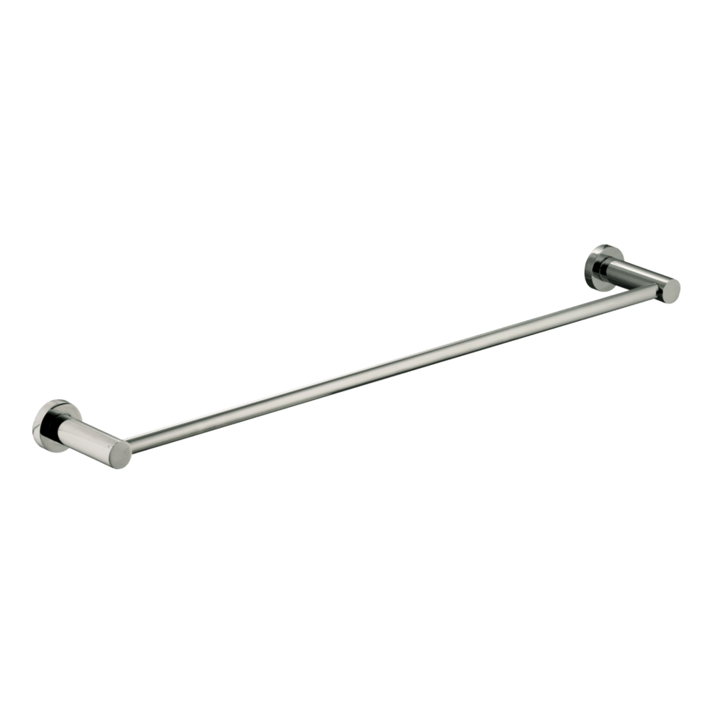 Rotola 60cm Towel Rail in Black Chrome