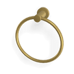 Rotola Towel Ring in Brushed Gold