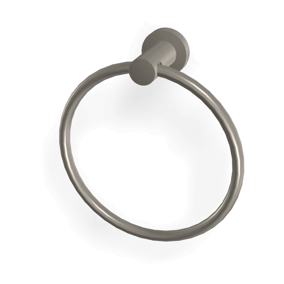 Rotola Towel Ring in Brushed Nickel