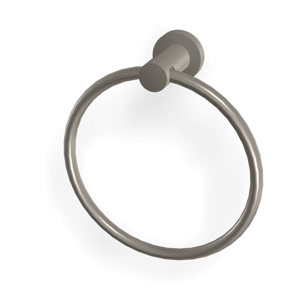 Rotola Towel Ring in Brushed Nickel