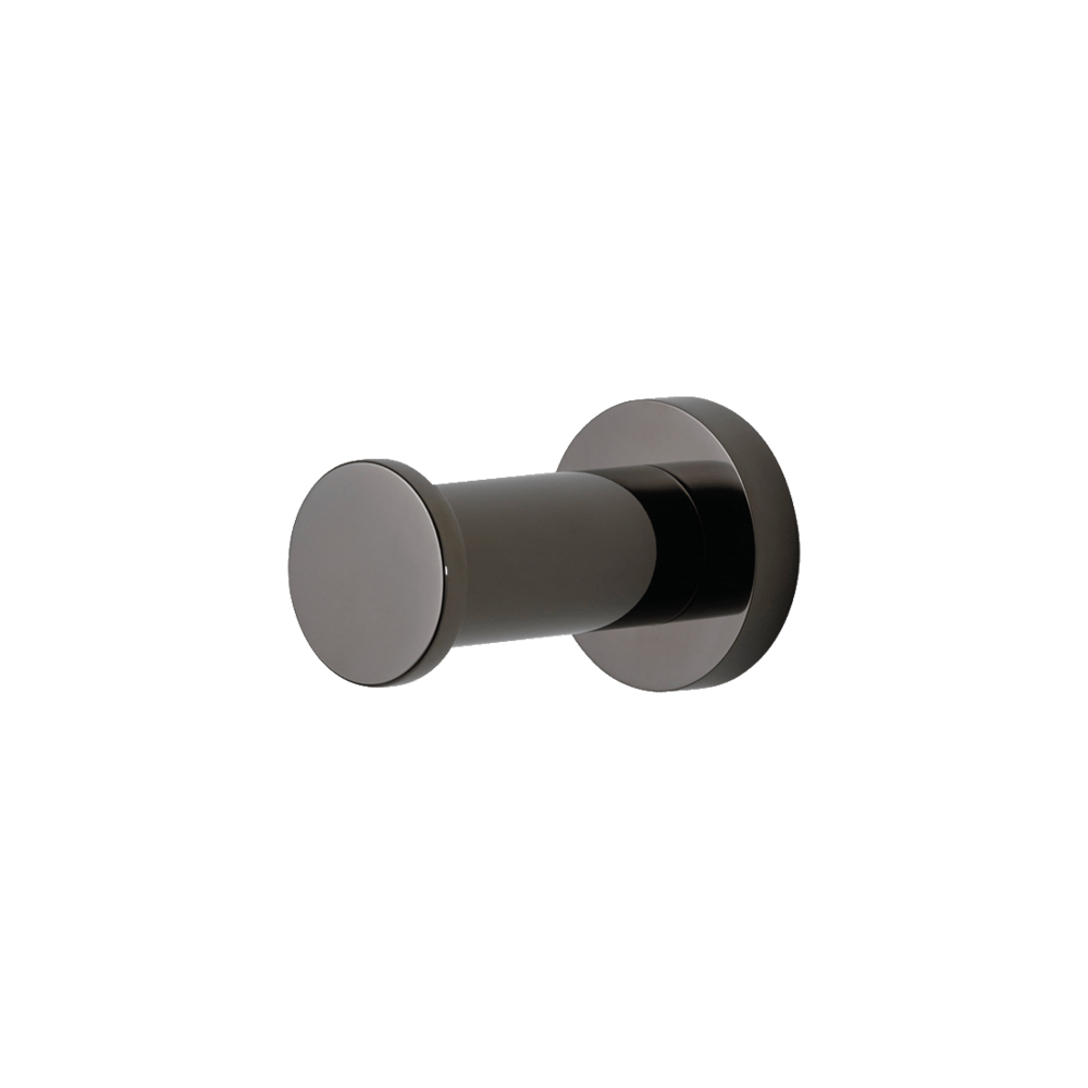 Rotola Robe Hook in Black Chrome