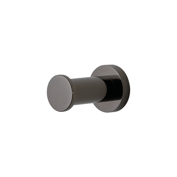 Rotola Robe Hook in Black Chrome