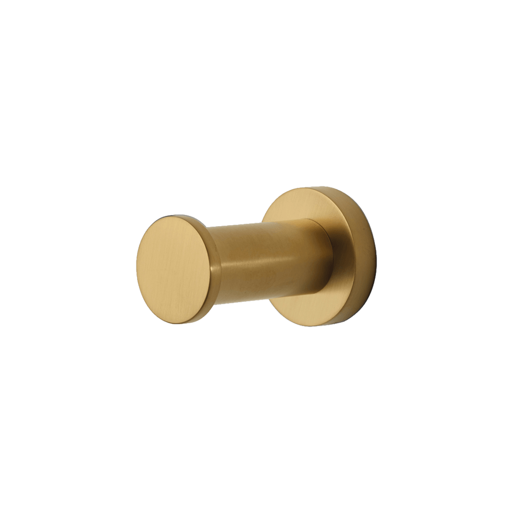 Rotola Robe Hook in Brushed Gold