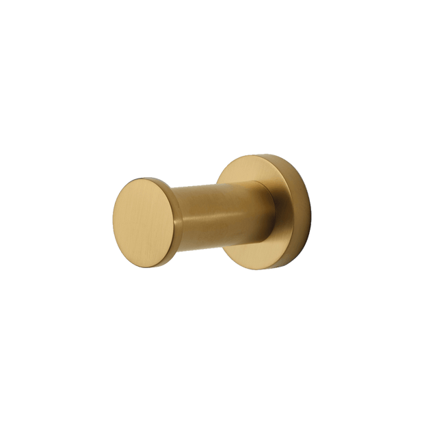 Rotola Robe Hook in Brushed Gold