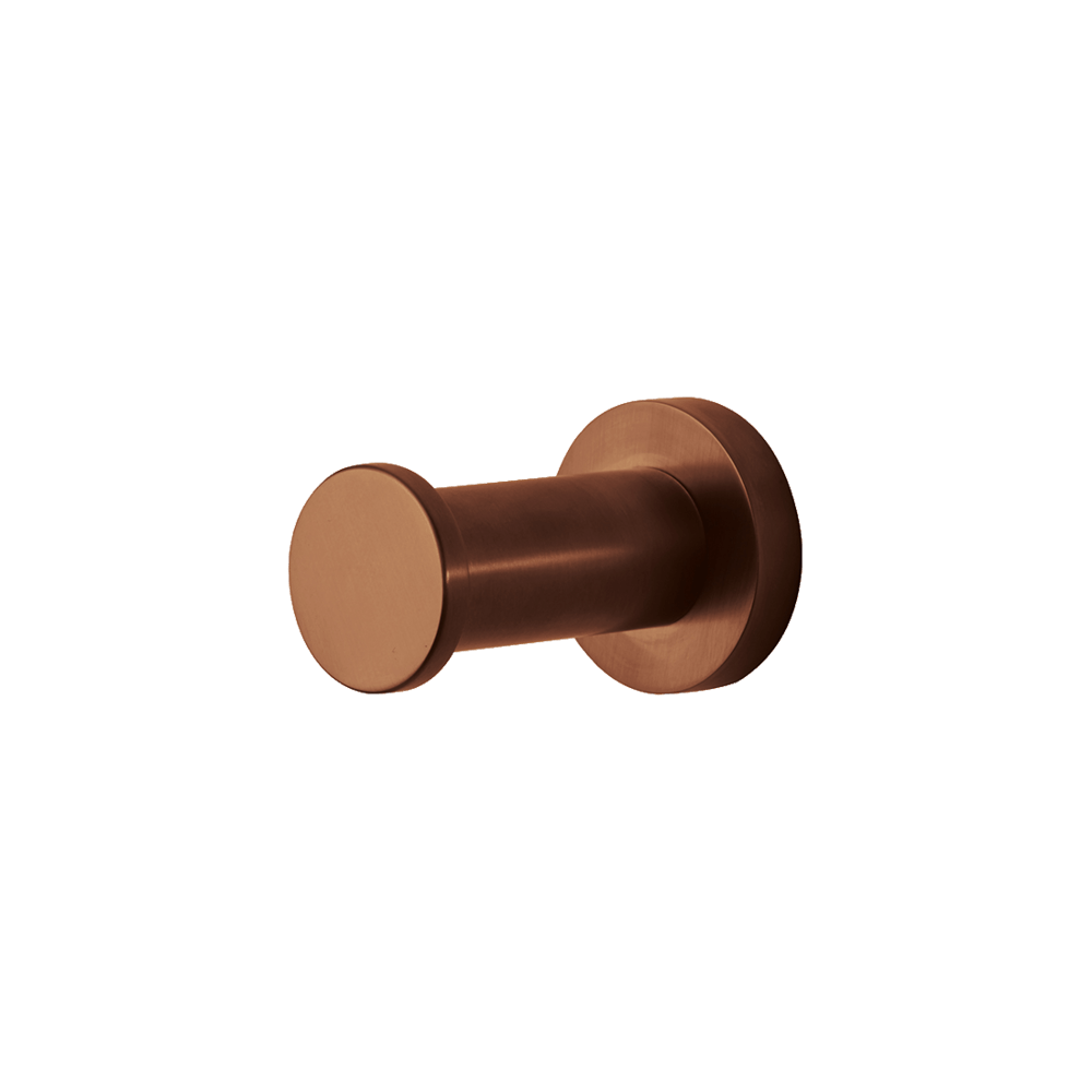 Rotola Robe Hook in Brushed Amber Bronze