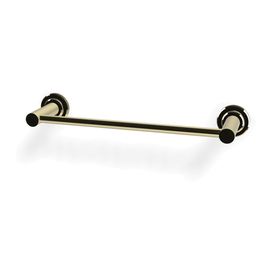 Park Lane 300mm Single Towel Rail in Champagne