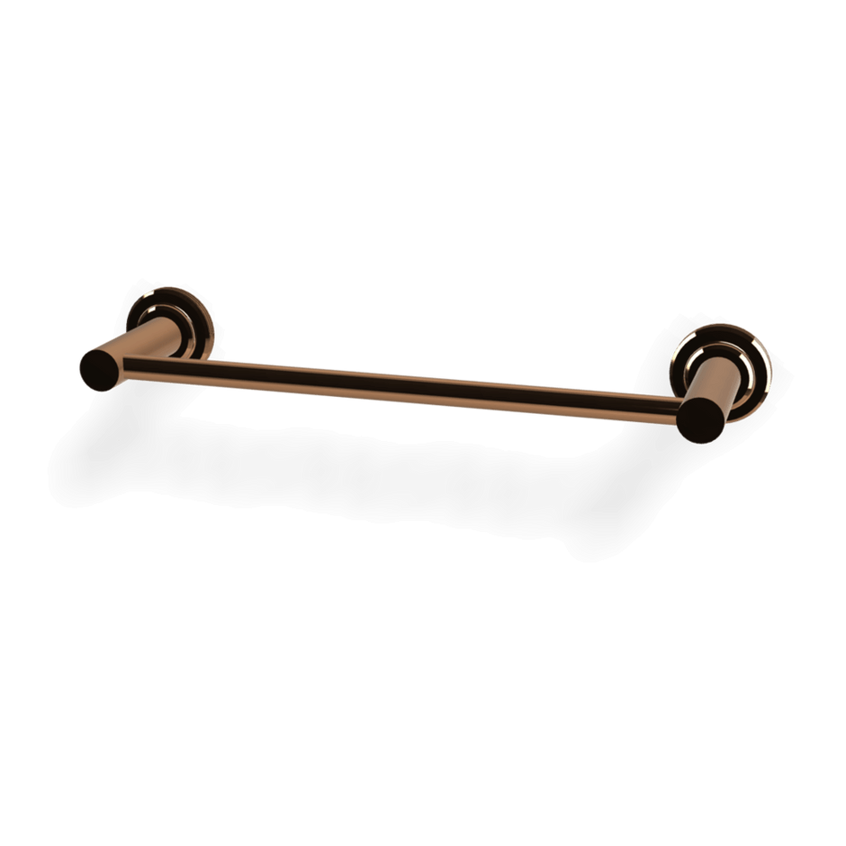 Park Lane 300mm Single Towel Rail in Amber Bronze