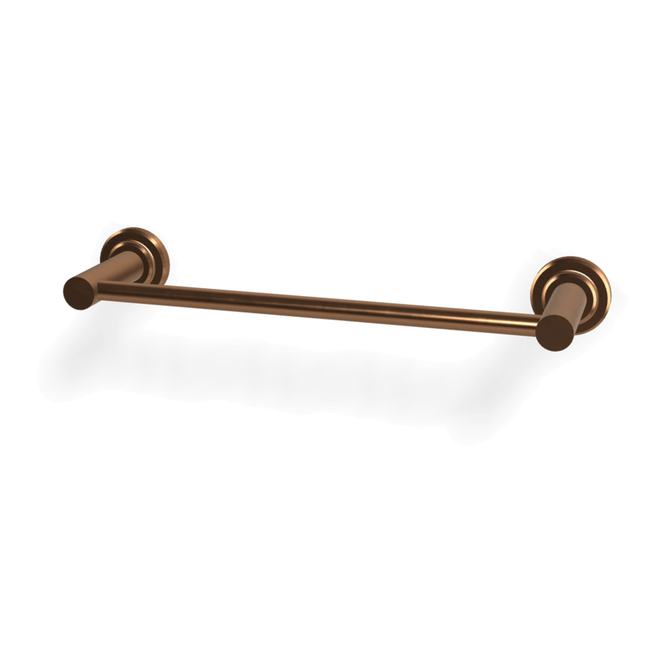 Park Lane 300mm Single Towel Rail in Brushed Amber Bronze