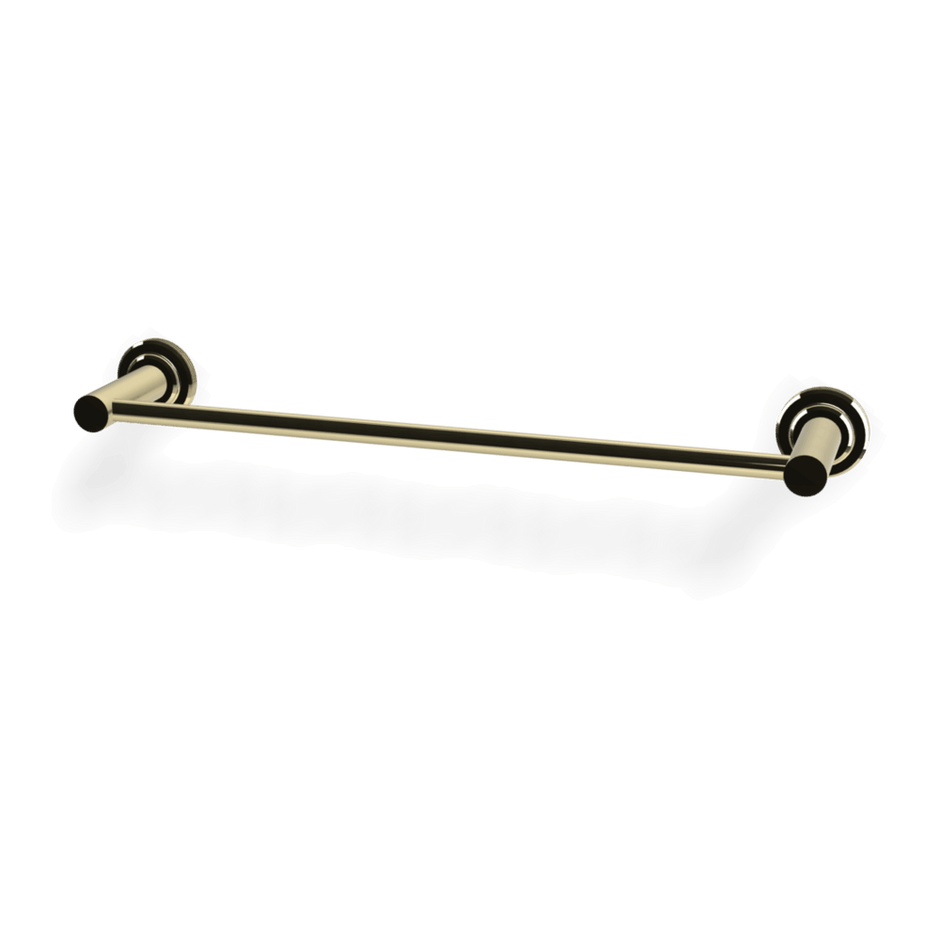 Park Lane 400mm Single Towel Rail in Champagne