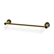 Park Lane 400mm Single Towel Rail in Gold