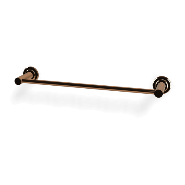 Park Lane 400mm Single Towel Rail in Amber Bronze