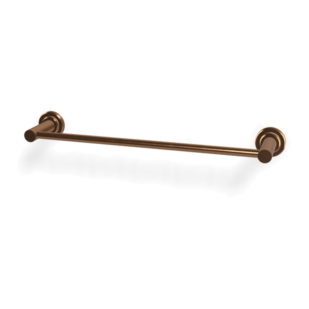 Park Lane 400mm Single Towel Rail in Brushed Amber Bronze