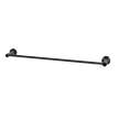 Park Lane 600mm Single Towel Rail in Black Chrome