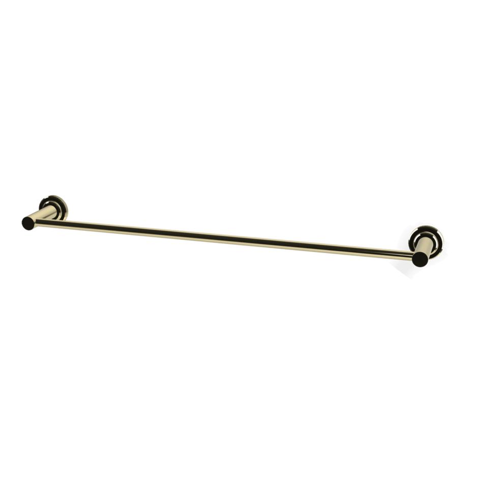 Park Lane 600mm Single Towel Rail in Champagne