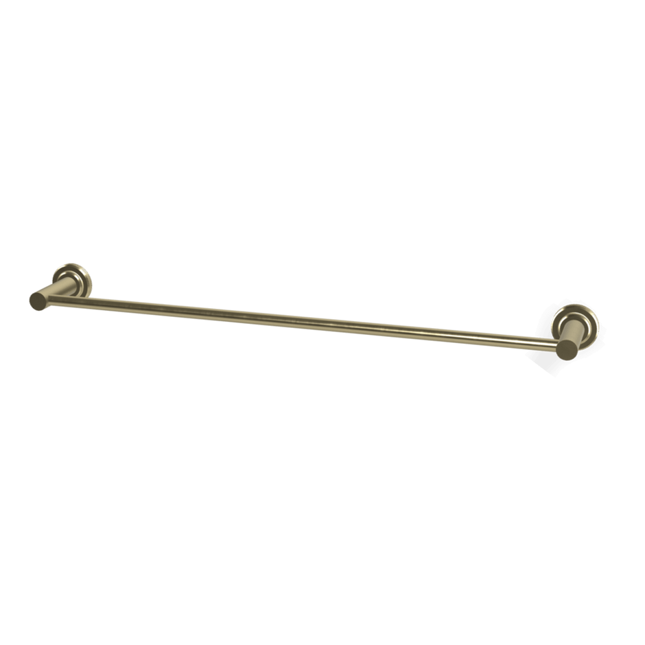 Park Lane 600mm Single Towel Rail in Brushed Champagne