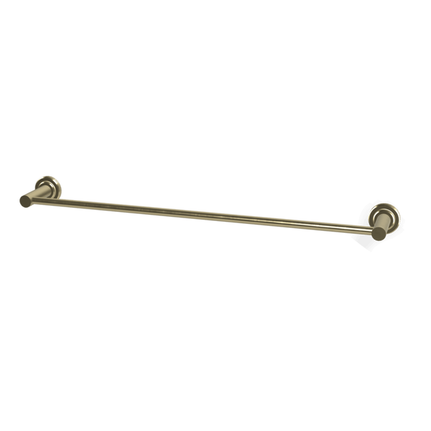 Park Lane 600mm Single Towel Rail in Brushed Champagne