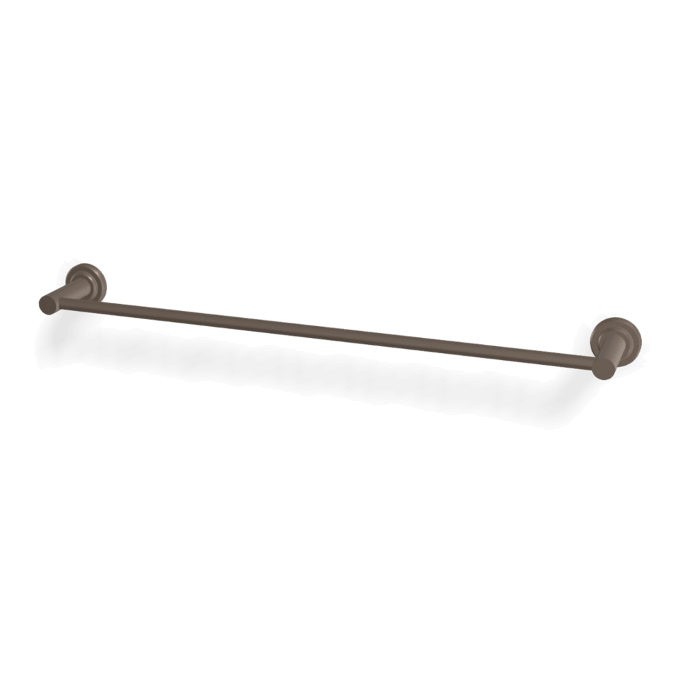 Park Lane 600mm Single Towel Rail in Brushed Moka Bronze