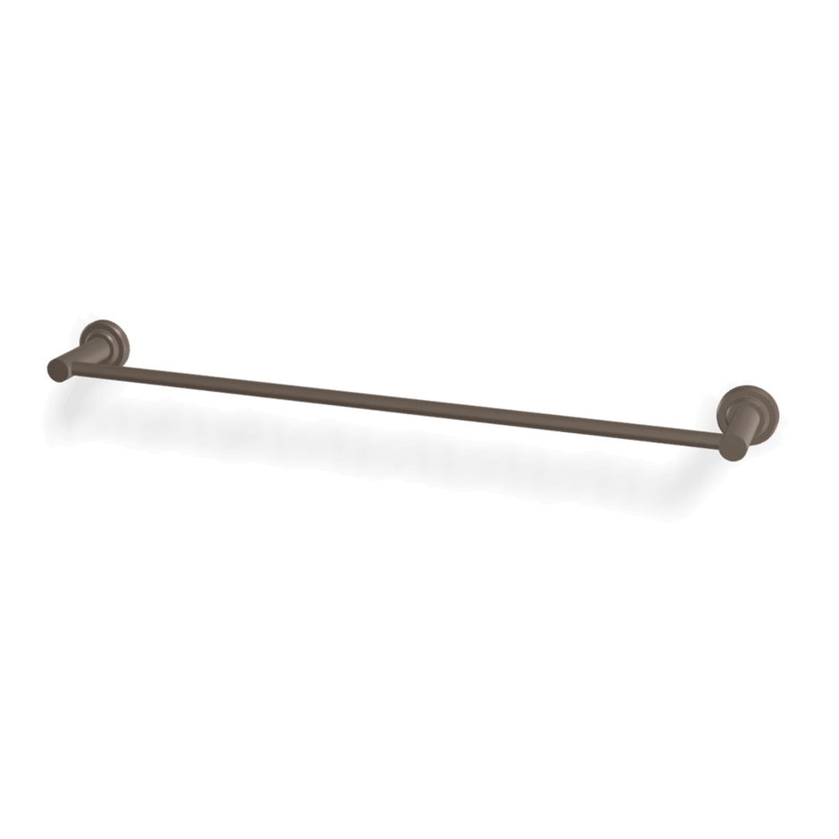 Park Lane 600mm Single Towel Rail in Brushed Moka Bronze