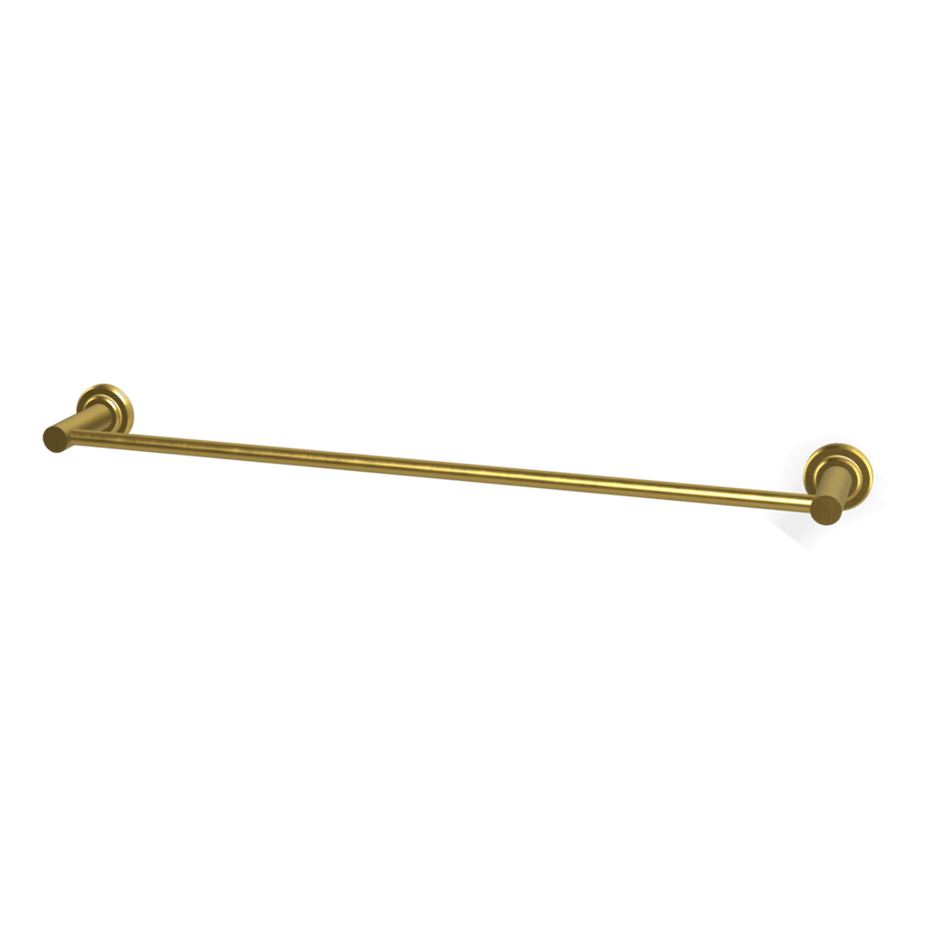 Park Lane 600mm Single Towel Rail in Brushed Gold