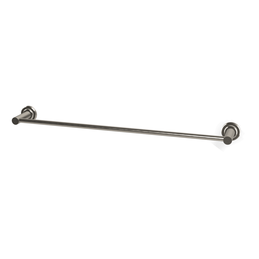 Park Lane 600mm Single Towel Rail in Brushed Nickel