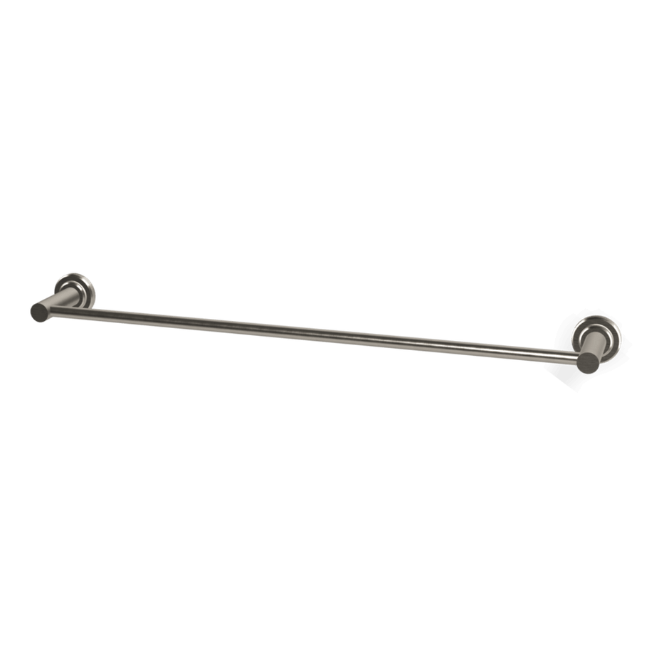 Park Lane 600mm Single Towel Rail in Brushed Nickel