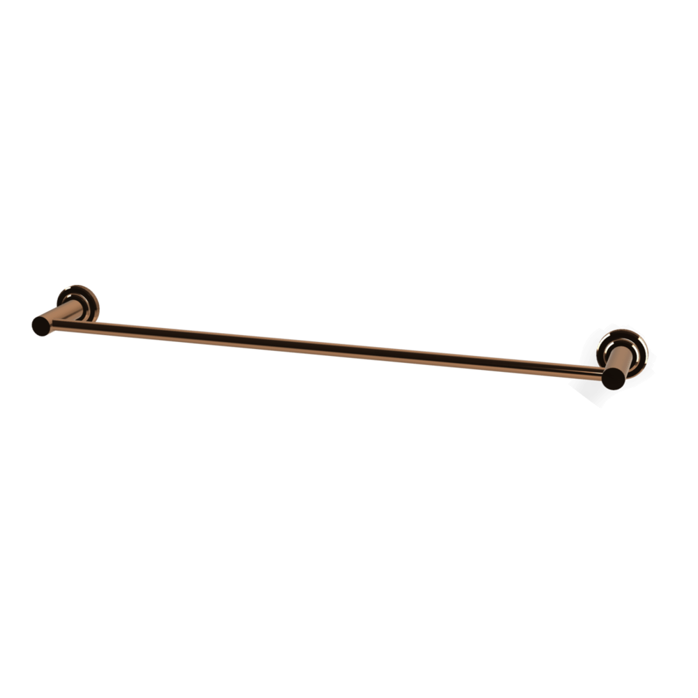 Park Lane 600mm Single Towel Rail in Amber Bronze