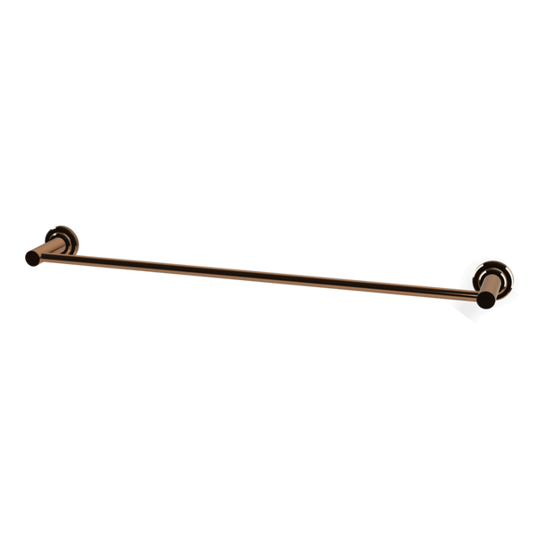 Park Lane 600mm Single Towel Rail in Amber Bronze