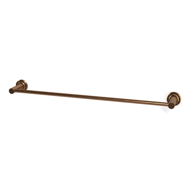 Park Lane 600mm Single Towel Rail in Brushed Amber Bronze